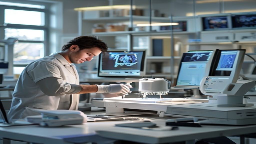 Laboratoire dentaire écoresponsable : flux numérique CFAO, usinage et impression 3D dans un atelier de prothèse